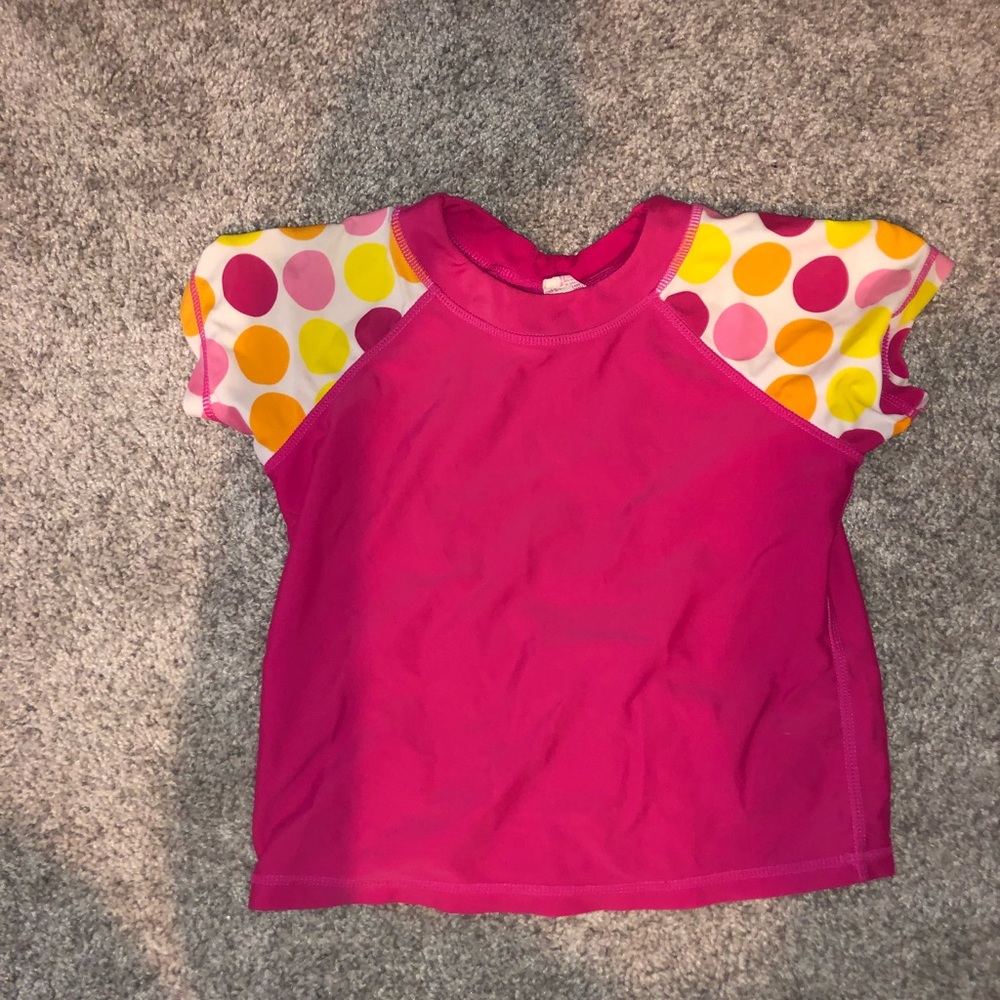 girls swim shirt
